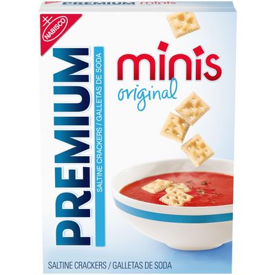 Premium Mini Saltine Crackers, 11 oz