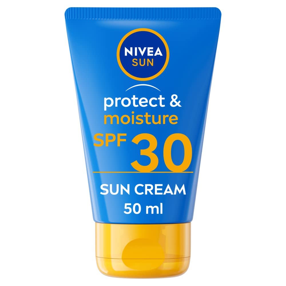NIVEA SUN Protect & Moisture SPF 30 To Go Lotion, 50 ml