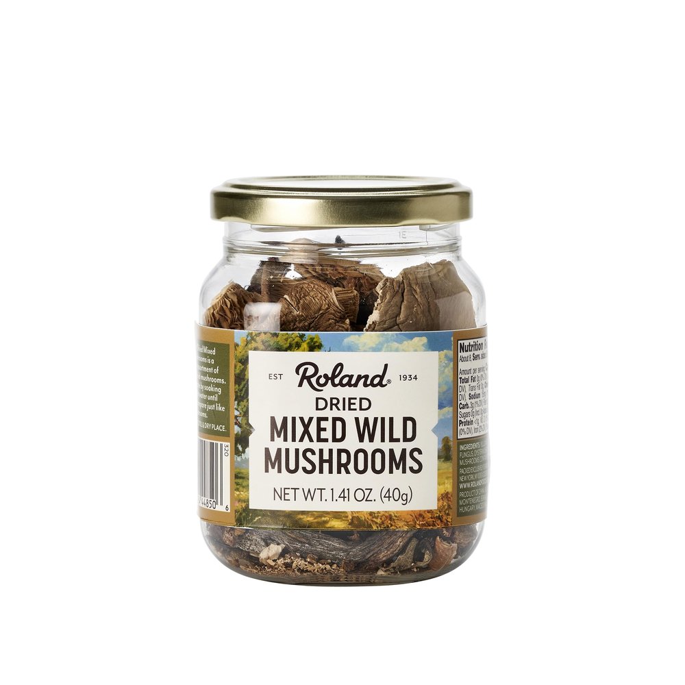 Roland Dried Mixed Wild Mushrooms, 1.41 Ounce