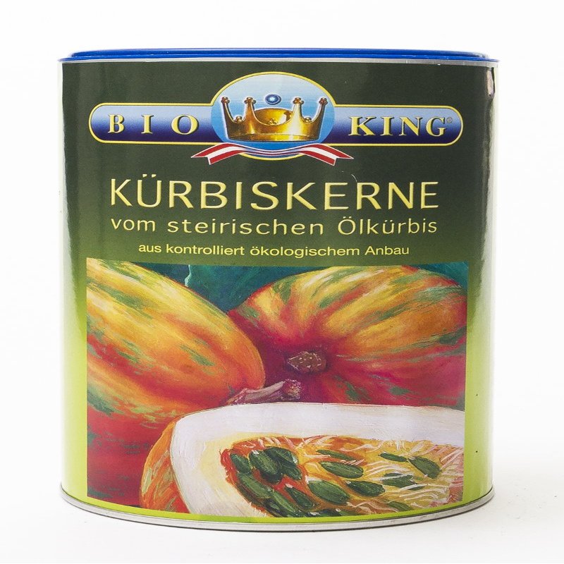 BioKing 500 g Organic Pumpkin Seeds from Styria