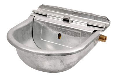 Kerbl S1090 Float Valve Dog Drinker, Hot-Dip Galvanized