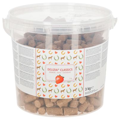 Kerbl Delizia Sweeties Strawberry, 1 Pack (1 x 3 kg)
