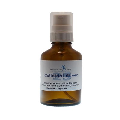 Colloidal Silver 25 ppm - 50 ml Spray
