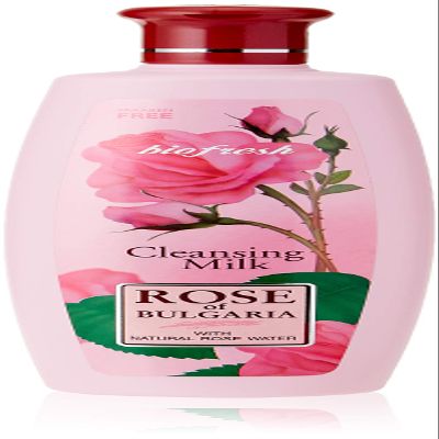 Biofresh Rose of Bulgaria Cleansing Milk with 100% Natural Rose Water, 330 ml