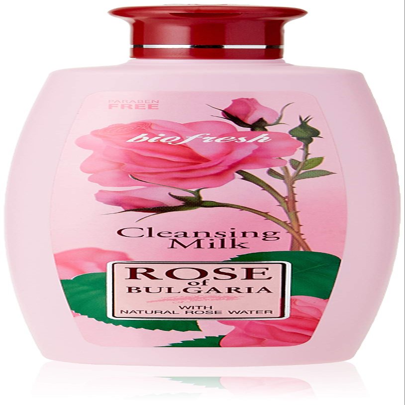 Biofresh Rose of Bulgaria Cleansing Milk with 100% Natural Rose Water, 330 ml