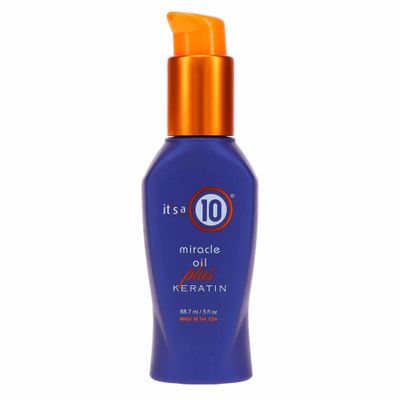 It's a 10 Miracle Oil Plus Keratin – Lightweight Hair Oil with Heat Protection