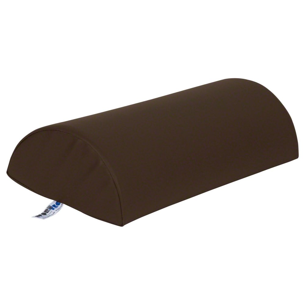 Sport-Tec Half-Round Positioning Roll with Synthetic Leather Cover, 50 x 25 x 12.5 cm