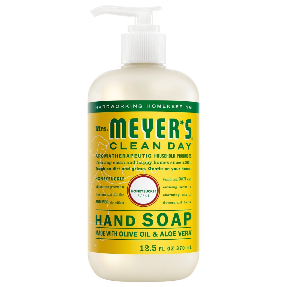 Mrs. Meyer's Clean Day Liquid Hand Soap, Honeysuckle, 350 ml