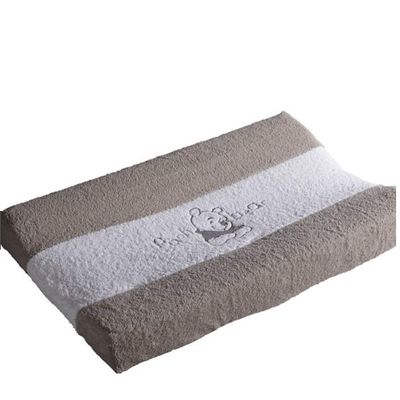 Anel Pooh Bear Terry Changing Pad Cover, Gray/White