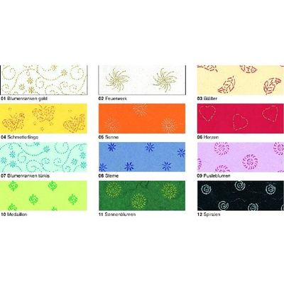 Glitter Silk, 100 g, 50 × 70 cm, 5 Bags, Medallion
