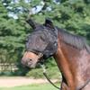 Busse Fly Guard Plus Fly Mask, Warmblood, Black view 1