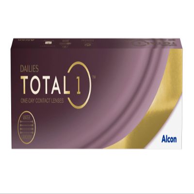 DAILIES TOTAL1 Daily Disposable Contact Lenses | Soft | 30 ct | -8.00 D