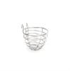 Beeztees 35565 Metal Bird Nest, 10 x 4.5 cm, Chrome view 1