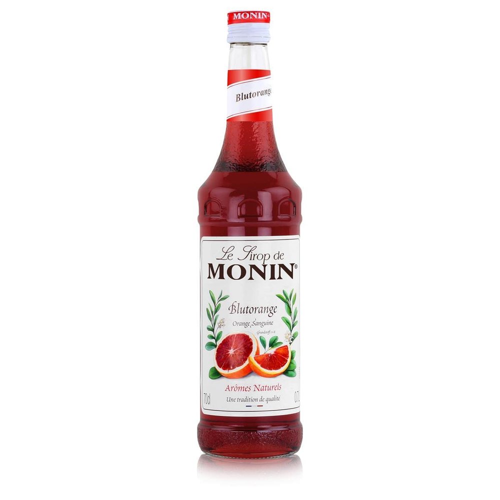 Monin Blood Orange Syrup 0.7 L Bottle