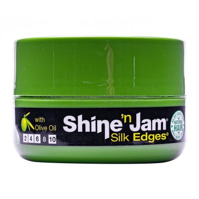 Ampro Shine'n Jam Silk Edges with Olive Oil, 113.5 g