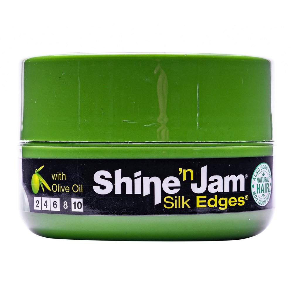 Ampro Shine'n Jam Silk Edges with Olive Oil, 113.5 g