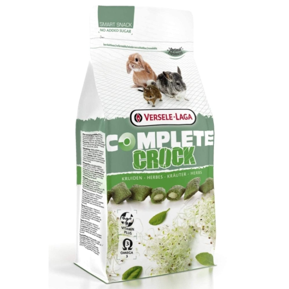 Versele-Laga Complete Crock Herbs | 50 g | Snack for Rabbits and Rodents