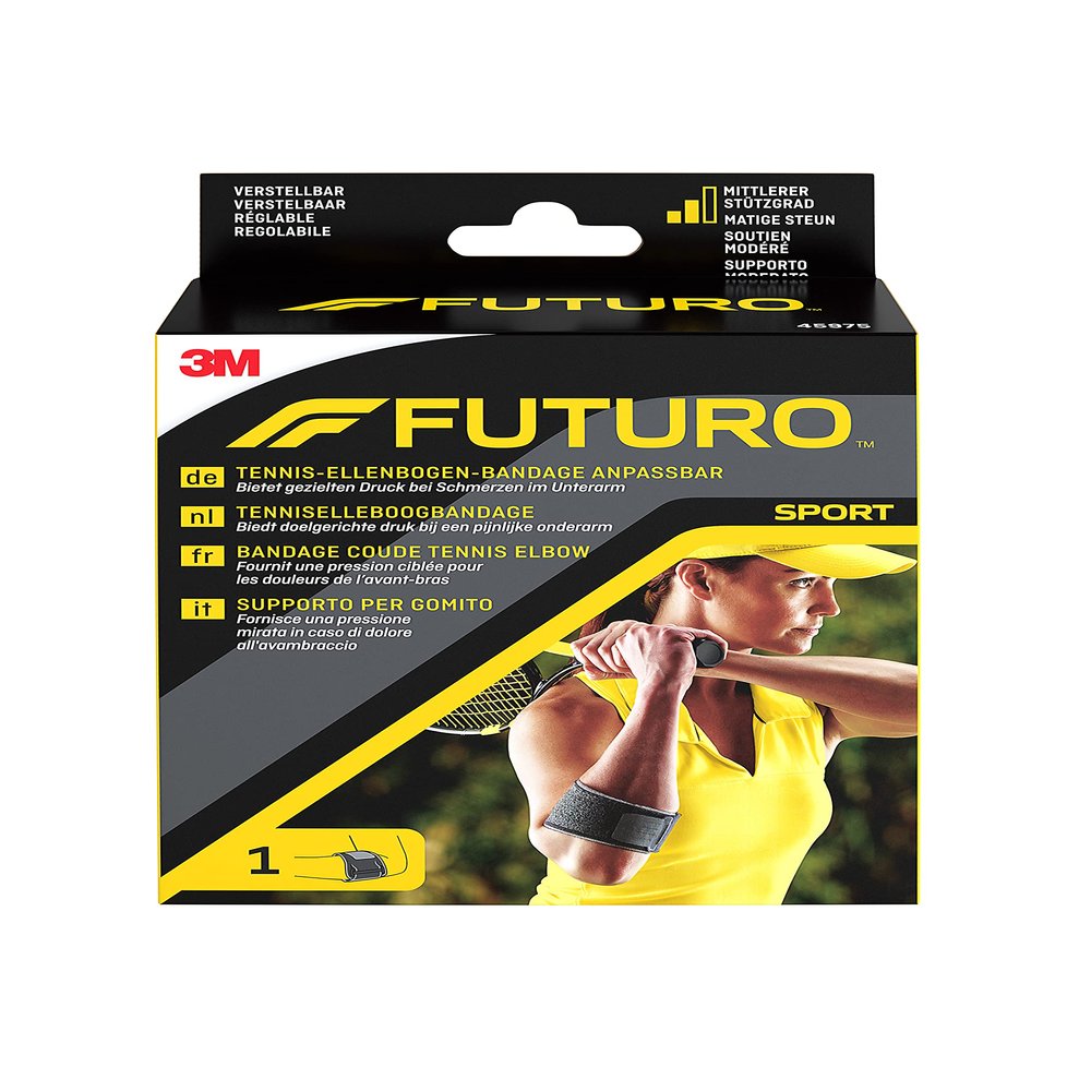 FUTURO Adjustable Tennis Elbow Support, 17.8–35.6 cm