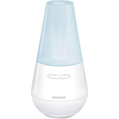 Soehnle Valencia Ultrasonic Aroma Air Freshener - White, Blue/White, 25.3 x 13.8 x 32 cm, 10 W
