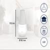 Soehnle Valencia Ultrasonic Aroma Air Freshener - White, Blue/White, 25.3 x 13.8 x 32 cm, 10 W view 3