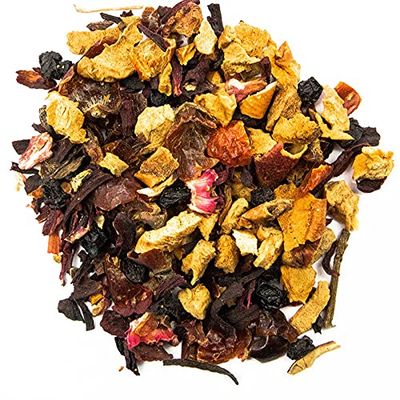 Schrader | Organic Fruit Tea for Children | with Apple and Vanilla Pieces | Caffeine-Free | 125 g