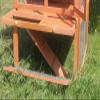 Melko XXL Wooden Rabbit Hutch 121 x 80 x 96 cm view 4