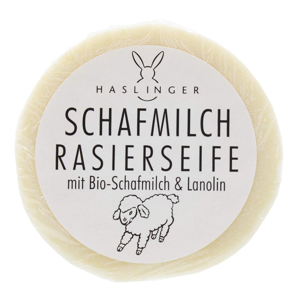 Haslinger Shaving Soap, 60 g, Sheep's Milk