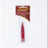 Excel Tweezers, Straight Tip, Polished Hollow Body, Red view 2