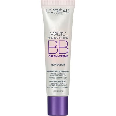 L'Oréal Paris Magic Skin Beautifier BB Cream, Light, 1.0 fl oz