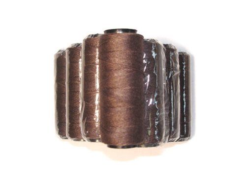 MilleniumHair Weft Thread, 30 m, Brown