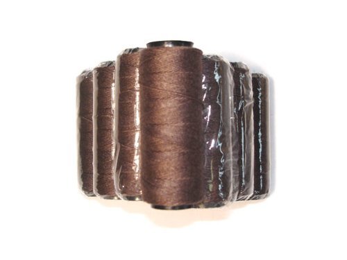 MilleniumHair Weft Thread, 30 m, Brown
