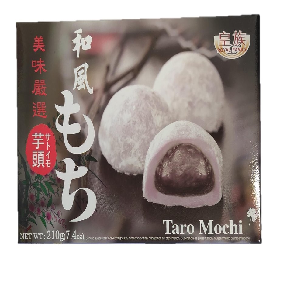 Royal Family Taro Mochi, 7.4 oz / 210 g (Pack of 1)