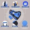 Nature Pet Front Dog Support Harness – Carrying Strap for Stairs and Walking Assistance, Ideal for Older, Sick, or Post-Surgery Dogs – Dog Mobility Lifting Harness (M, Black) view 2