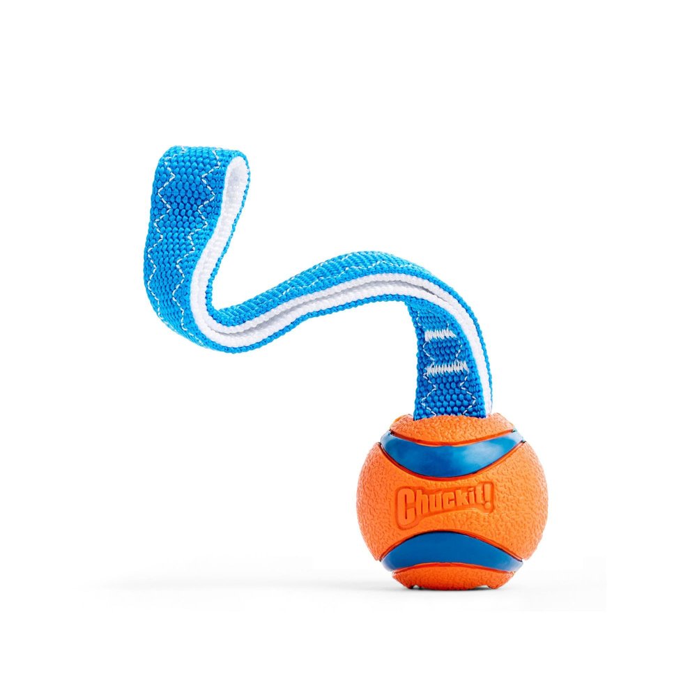 Chuckit! CH231101 Ultra Tug Small, Orange/Blue