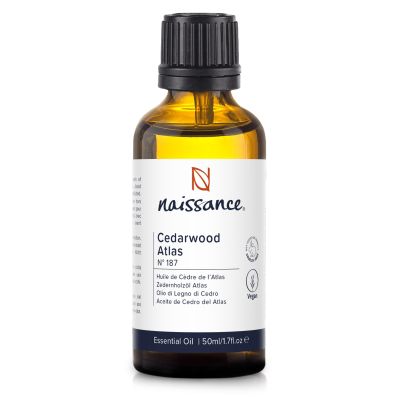 Naissance Cedarwood Atlas Essential Oil No. 187, 50 ml