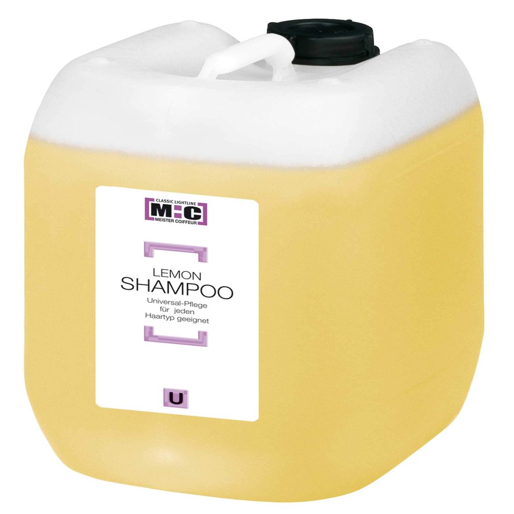 M:C Meister Coiffeur Lemon Shampoo, 10,000 ml, for All Hair Types