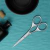 Suvorna Professional 4.5-Inch Mustache and Beard Scissors view 3