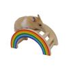 Rosewood 19277 Boredom Breaker Activity Rainbow Bridge for Small Pets view 1