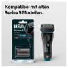 Braun Series 5 Electric Shaver Head, 52B, Black view 2