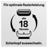 Braun Series 5 Electric Shaver Head, 52B, Black view 3