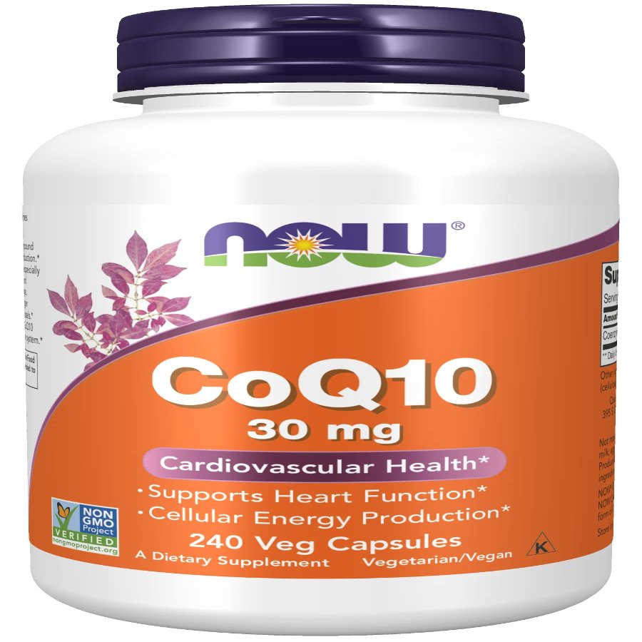 NOW Foods CoQ10, 30mg - 240 vcaps