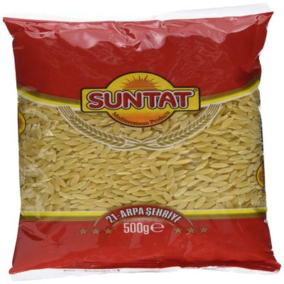 SUNTAT Biava Rice-Shaped Pasta No. 21, 6-Pack (6 x 500 g)