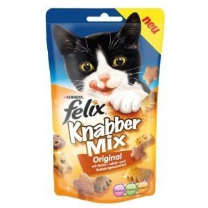 Felix Snack Knabber Mix Original 8 x 60 g