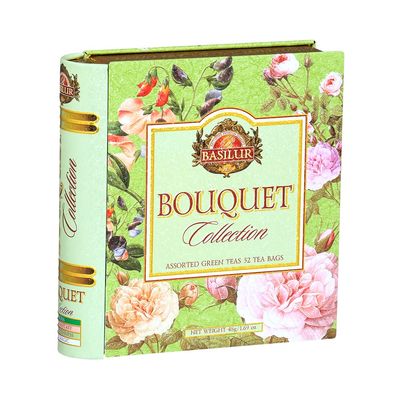 Basilur Assorted Bouquet Tea Book