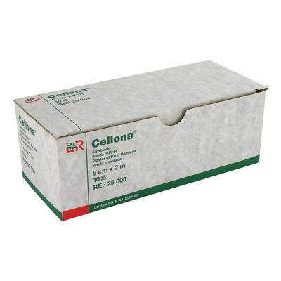 Cellona Plaster Bandages 6 cm x 2 m, 2 x 5 pcs.