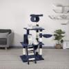 Go Pet Club 62-inch Cat Tree, Blue view 2
