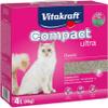 Vitakraft Compact Ultra Classic Cat Litter, Clumping, 4kg view 1