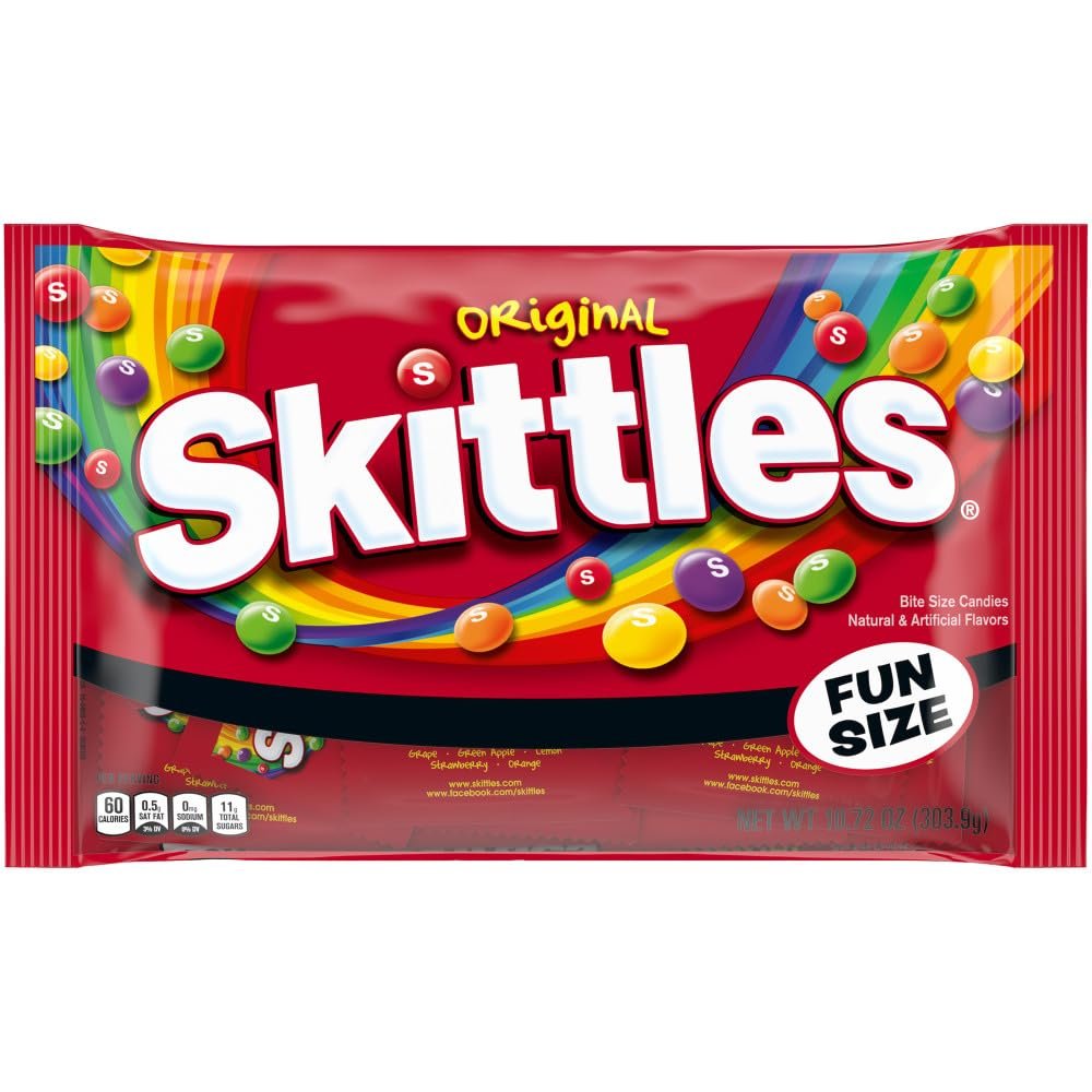 Wrigley's Skittles Original Fun Size, 10.72 oz