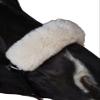 Engel Equestrian Merino Lambskin Halter Nose Protector – White view 4