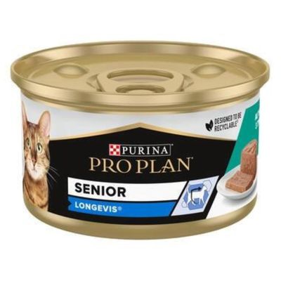 Pro Plan Adult Cat 7+ Mousse with Tuna, 85 g